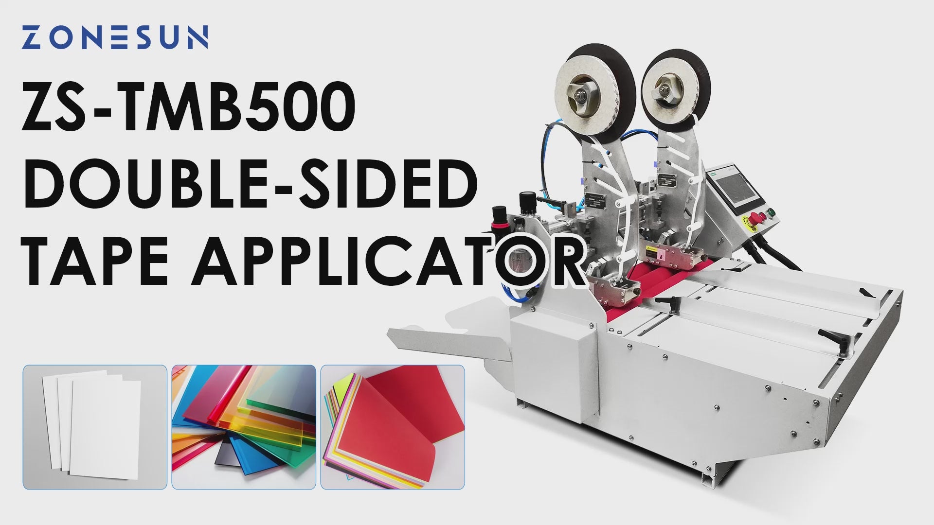 Tape applying machine