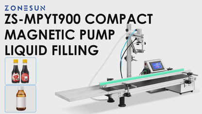 ZONESUN ZS-MPYT900 Magnetic Pump Diving Nozzle Liquid Filling Machine