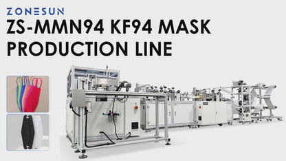 ZONESUN ZS-MMN94 Automatic KF94 3D Face Mask Making Machine
