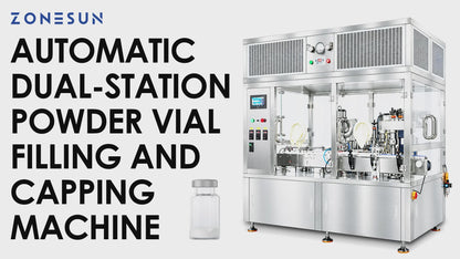 ZONESUN ZS-FJFC2 Automatic Small-dose Powder Vial Filling and Stoppering Machine