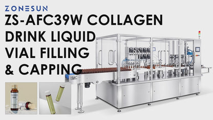 ZONESUN ZS-AFC39W Automatic Vial Rinsing Filling & Capping Machine