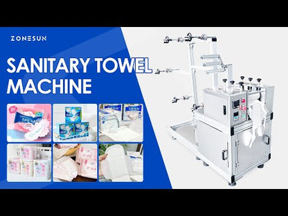 ZONESUN ZS-DBM1 Automatic Sanitary Pad Production Machine