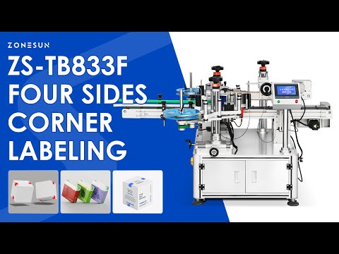 Tamper-Evident Corner Labeling Machine