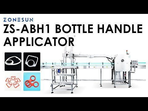 plastic handle application machine