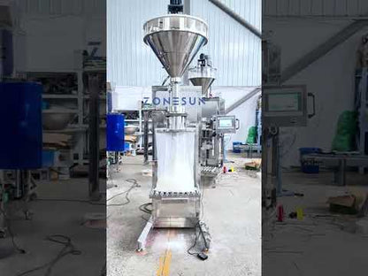 ZONESUN ZS-FM75L Semi-Automatic Auger Powder Filer Auti-dust Lifting Filling Machine