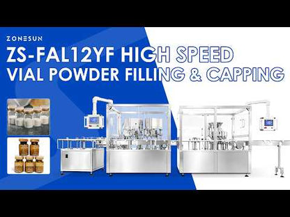 ZONESUN ZS-FAL12YF Automatic Vial Powder Filling and Capping Machine