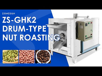 Automatic Drum Nut Roaster