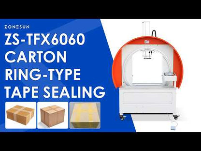 PLC controlled case sealer