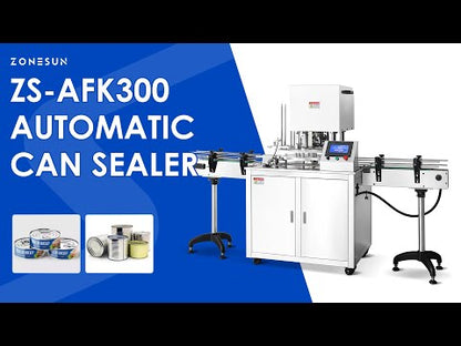 ZONESUN ZS-AFK300 Automatic Electric Can Capping Sealing Machine