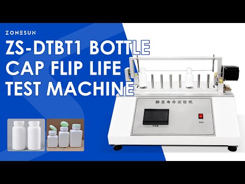 Flip Cap Tester for Cosmetic Bottle Cap Durability