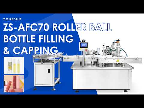 Roller ball plug inserting machine