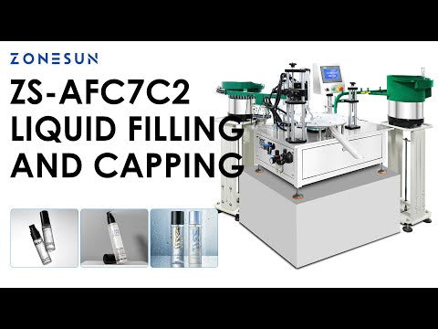 Automatic Small Bottle Filling and Capping Machine