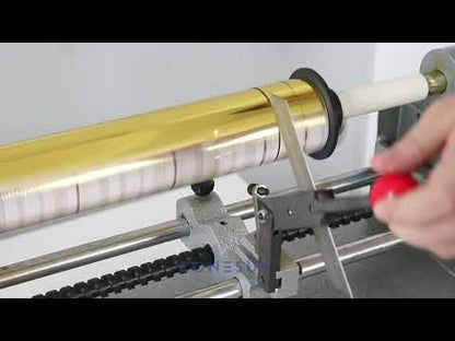 ZONESUN ZS-FC1 Foil Roll Cutting Machine Hot Foil Paper Dispenser Leather Cutter