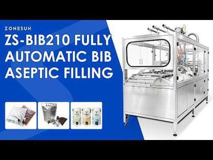 ZONESUN ZS-BIB210 Aseptic Bag-in-Box Filler with Steam Barrier and Vacuum System