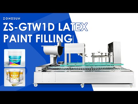  Latex Paint and Coating Filling Machine 