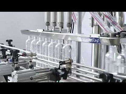 ZONESUN ZS-YT4T-4Y Custom 4 Heads Liquid Filling Machine