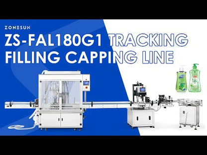 Automatic Liquid Filling and Capping Line
