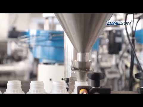 production line powder filling machine