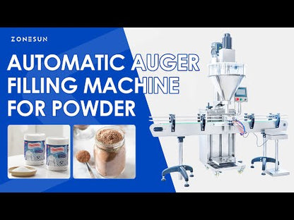 ZONESUN ZS-FM730A 10-2000g Automatic Pneumatic Powder Filling Machine