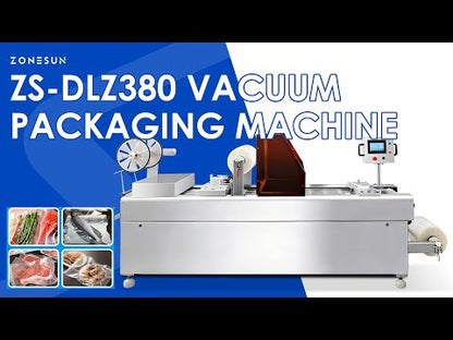 ZONESUN ZS-DLZ380 Automatic Stretch Film Vacuum Packaging Machine