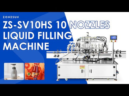 ZONESUN Servo Piston Filling Machine