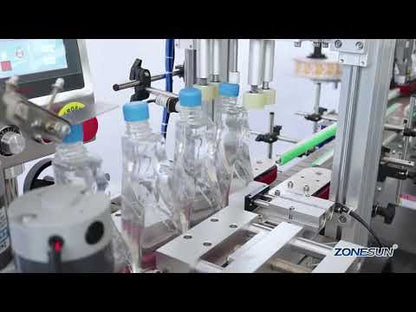 ZONESUN ZS-XG16P Automatic Bottle Capping Machine with Vibratory Bowl Cap Feeder