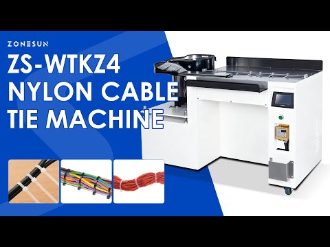  Automatic Nylon Cable Tie Binding Machine