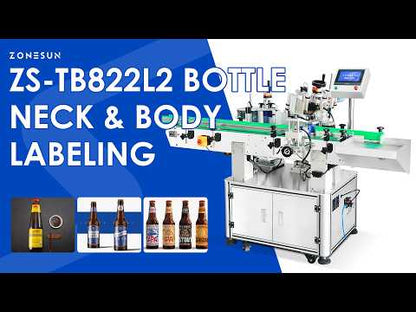 dual label applicator machine