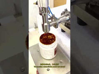 ZONESUN ZS-SCF1 Ketchup Sauce Honey Weighing and Filling Machine