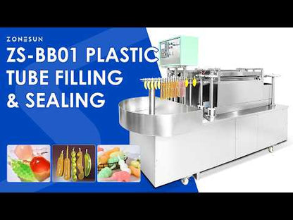 Small pouch tube liquid filling line