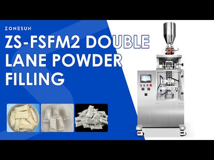 ZONESUN ZS-FSFM2 Stick Sachet Ultrasonic Powder Filling Sealing Small-dose Packing Machine