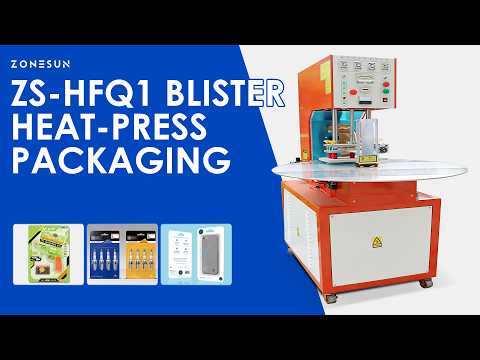 Toy blister packaging machine