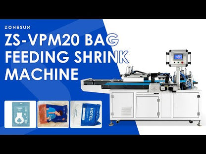 ZONESUN ZS-VPM20 Automatic Bag Feeding Vacuum Shrink Packaging Machine