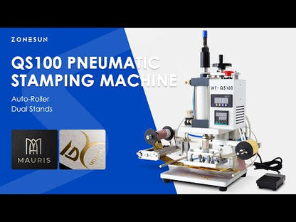 Máquina de estampado en caliente neumática ZONESUN ZS-QS100 