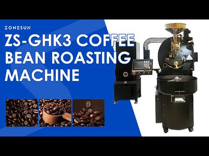 ZONESUN ZS-GHK3 Automatic Coffee Bean Roasting Machine