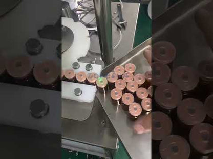 ZONESUN ZS-YG300 Automatic Vial Capping Machine Pharmaceutical Lab Bottle Capper