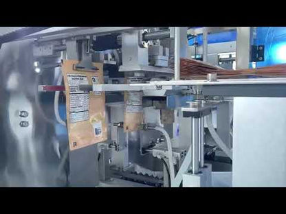ZONESUN ZS-GW260D Automatic Premade Bag Powder Packaging Machine | 10-Head Weigher | 10–50 BPM | 50g–5kg
