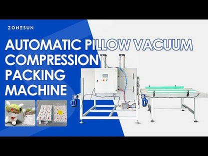 Automatic Vacuum Pillow Pack & Compression Machine