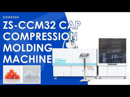 ZONESUN ZS-CCM32 High Speed 32 Cavity Cap Compression Molding Machine