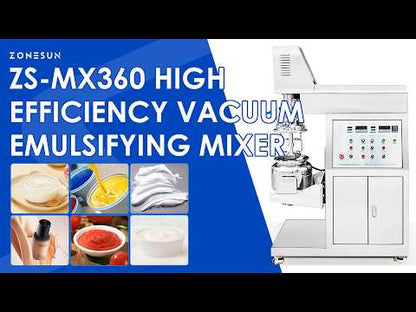 vacuum emulsifying mixer