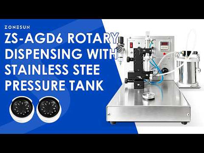 ZONESUN ZS-AGD6 Automatic Precision Rotary Glue Dispenser with XYZ Adjustment