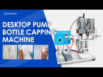 Máquina tapadora semiautomática neumática de escritorio ZONESUN ZS-XG6100