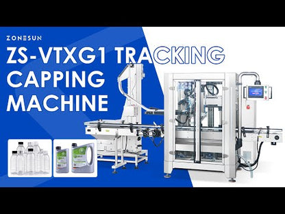 ZONESUN ZS-VTXG1 High Speed Tracking Capping Machine for Bottle Sealing
