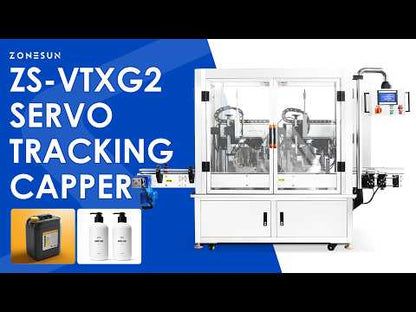 ZONESUN ZS-VTXG2 Dual-Head Tracking High Speed Capping Machine