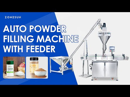 ZONESUN ZS-FM2A Automatic Powder Filling Machine With Feeder