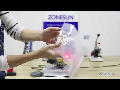 ZONESUN HP-241B Semi-automatic Electric Hot Stamp Ribbon Code Printing Machine