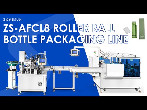 ZONESUN Roll-on Bottle Filling Capping & Cartoning Line – ZONESUNPRO