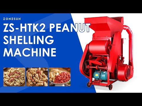  ZONESUN Industrial Peanut Shelling Machine