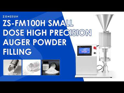 ZONESUN ZS-FM100H Precision Powder Filling Machine for Accurate Small Dose Packaging