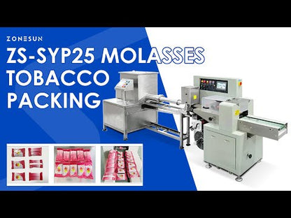 ZONESUN ZS-SYP25 Viscous Food Filling and Sealing Equipment Granular Mixture Automatic Bagging Packaging Machine